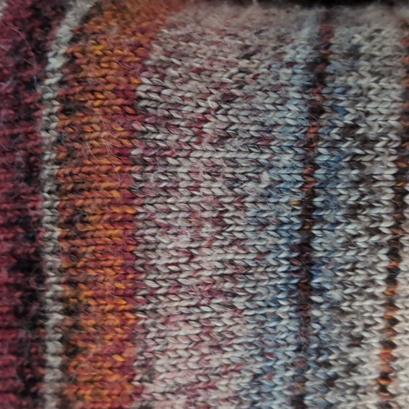 J.Jill Wool Alpaca Blend Earthtone Long Sleeve Sweater. Size Medium Petite - Picture 5 of 13